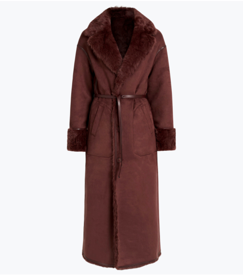 Reversible Shearling Coat