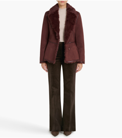 Reversible Shearling Blazer