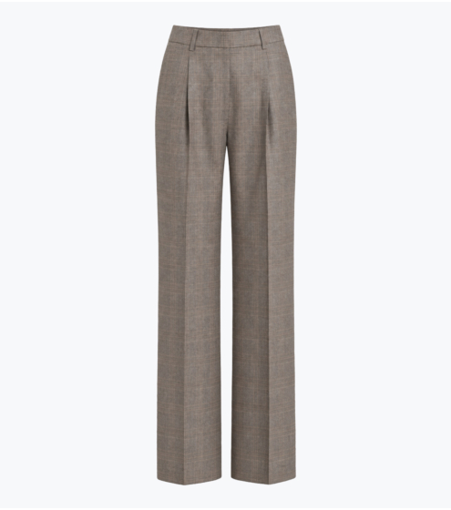 Παντελόνι Pleated σε Pure Wool