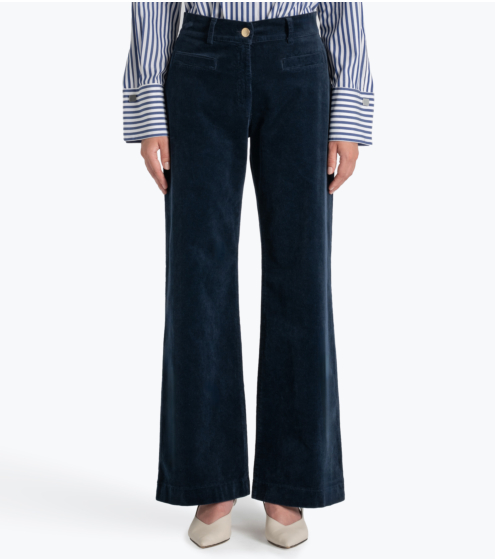 Παντελόνι Wide Leg σε Κοτλέ