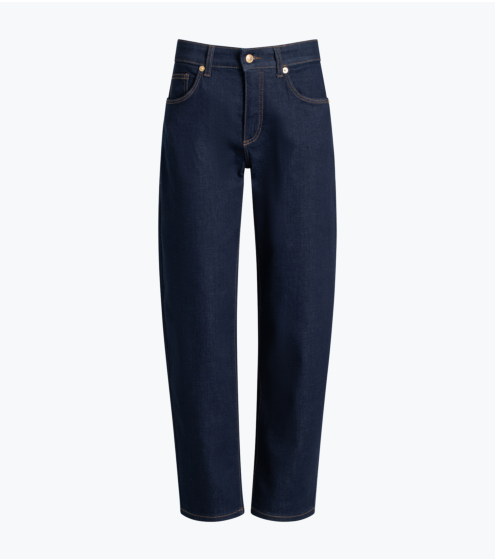 Loose Fit Barrel Leg Jeans
