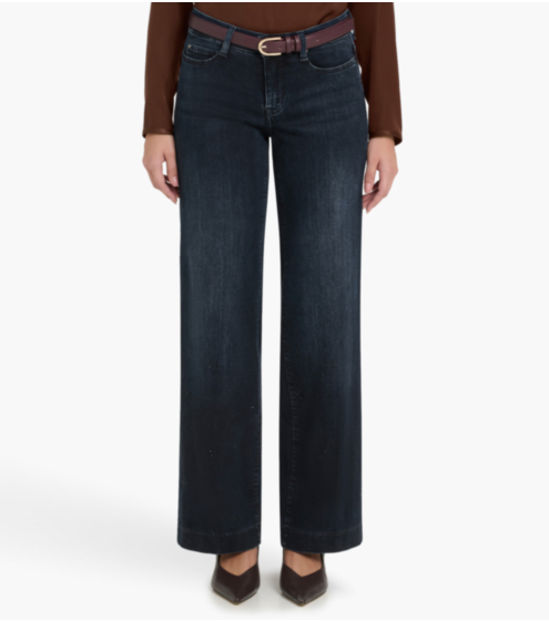 Straight Leg Jeans-Star