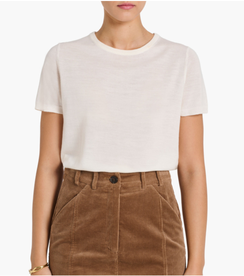 T-shirt σε 100% Wool Merino