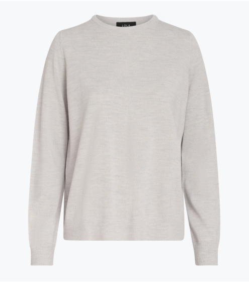Μπλούζα Crewneck σε 100% Wool Merino