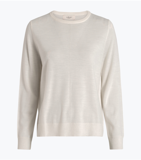 Μπλούζα Crewneck σε 100% Wool Merino