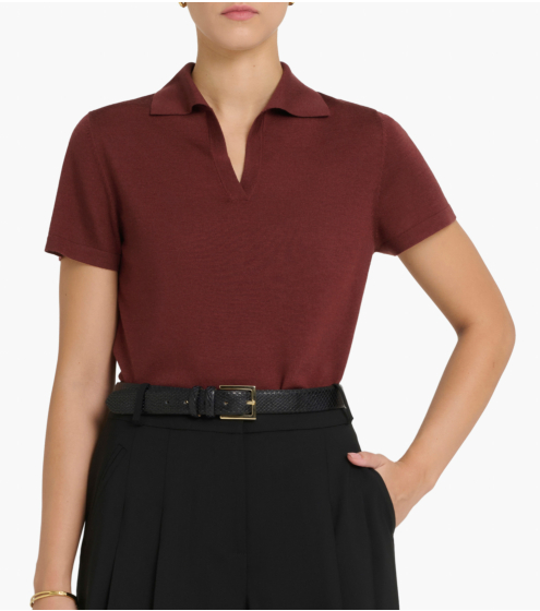Polo Neck με Μαλλί & Μετάξι