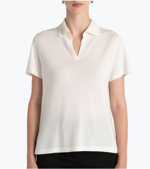 Polo Neck με Μαλλί & Μετάξι