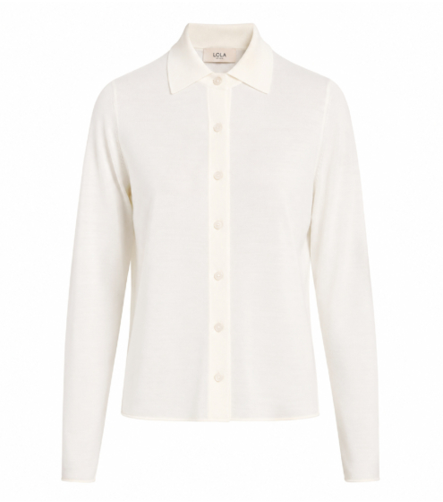 Knit Shirt με Μαλλί & Μετάξι