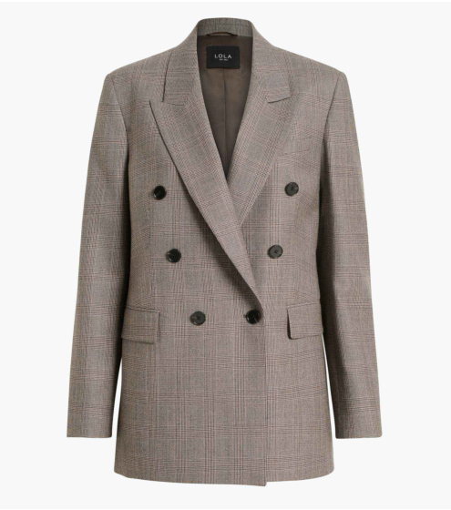 Σακάκι Plaid σε 100% Pure Wool
