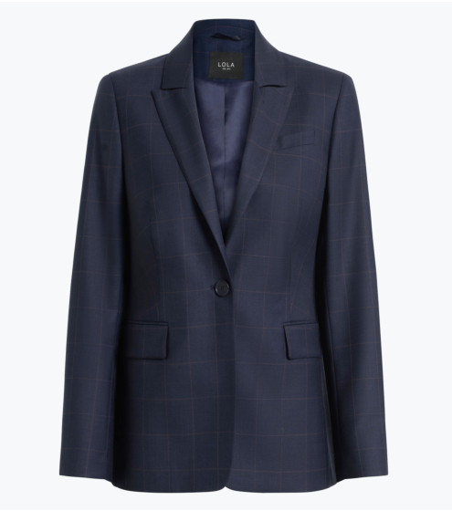 Σακάκι Plaid σε 100% Pure Wool