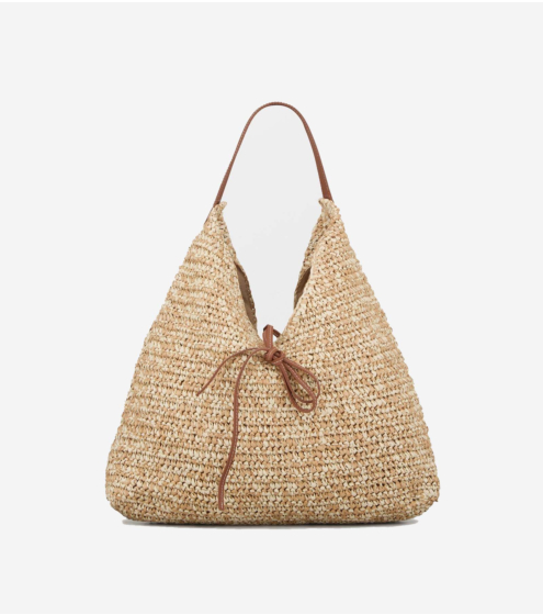 Τσάντα Ώμου σε Paper Straw