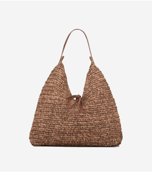 Τσάντα Ώμου σε Paper Straw