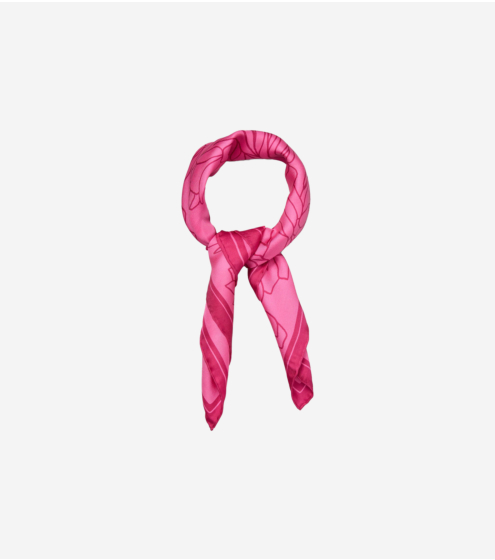 Μαντήλι σε 100% Μετάξι Stencia Tulip