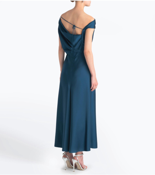 Φόρεμα Drapped σε Σατέν