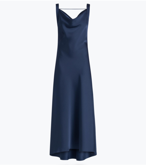 Φόρεμα Drapped σε Σατέν