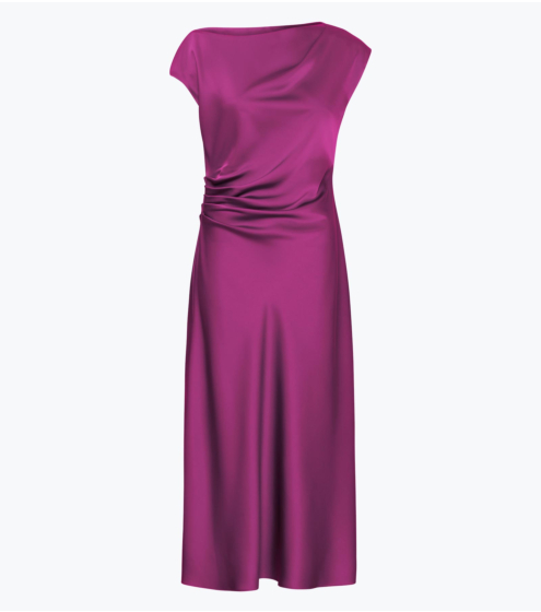 Φόρεμα Drapped σε Σατέν