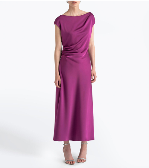 Φόρεμα Drapped σε Σατέν