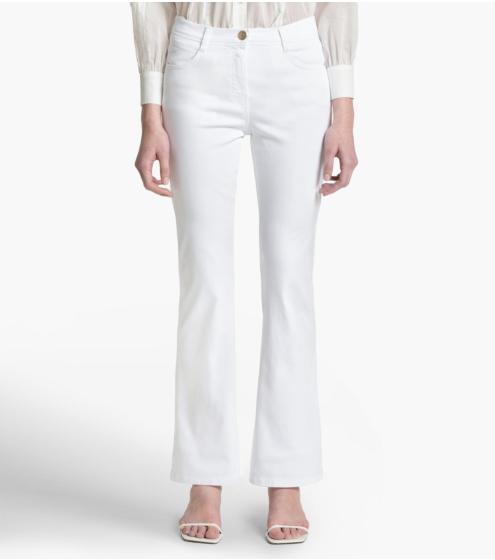 Παντελόνι Slim Leg σε Cotton Blend