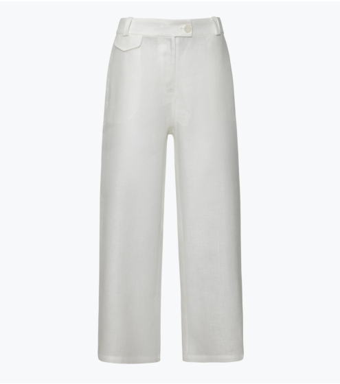 Παντελόνι Cropped σε 100% Λινό