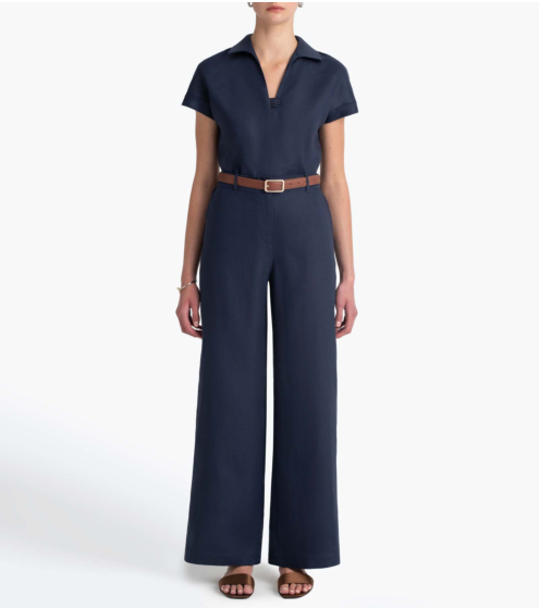 Παντελόνι Wide Leg σε 100% Λινό