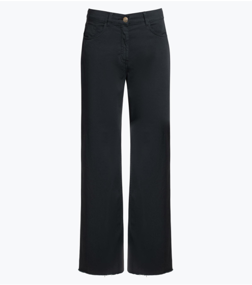 Παντελόνι Flared σε Cotton Blend