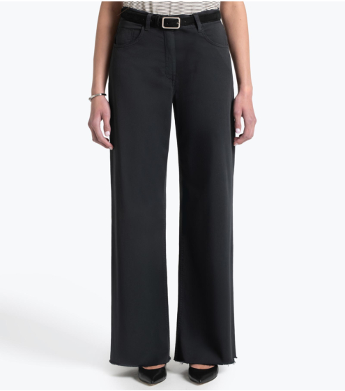 Παντελόνι Flared σε Cotton Blend