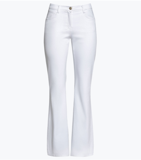 Παντελόνι Boot Leg σε Cotton Blend