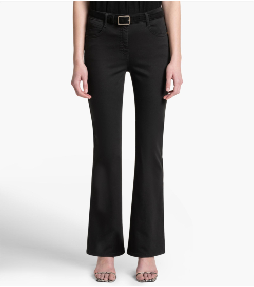 Παντελόνι Boot Leg σε Cotton Blend