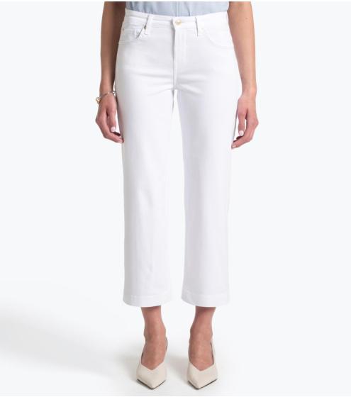 White Culotte Jeans