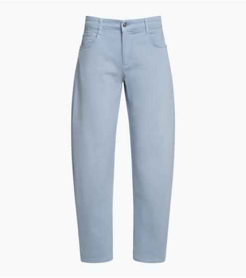 Loose Fit Barrel Leg Jeans