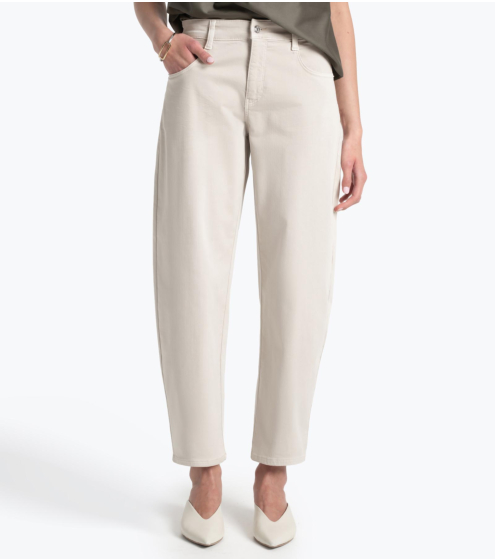 Colored Barrel Leg Jeans