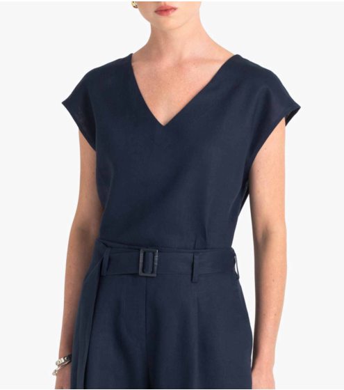 Toπ Ve σε 100% Λινό