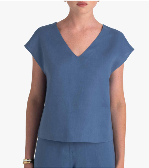 Toπ Ve σε 100% Λινό