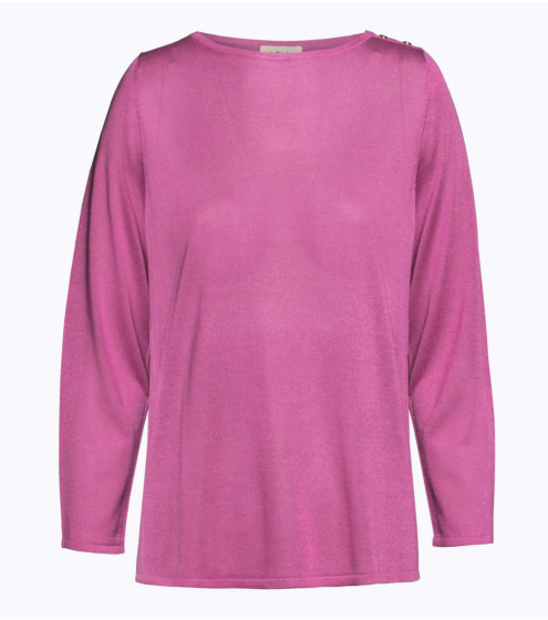 Μπλούζα Boatneck σε Silk Blend