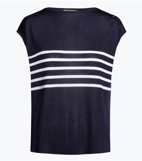 Μπλούζα Ριγέ σε Silk Blend