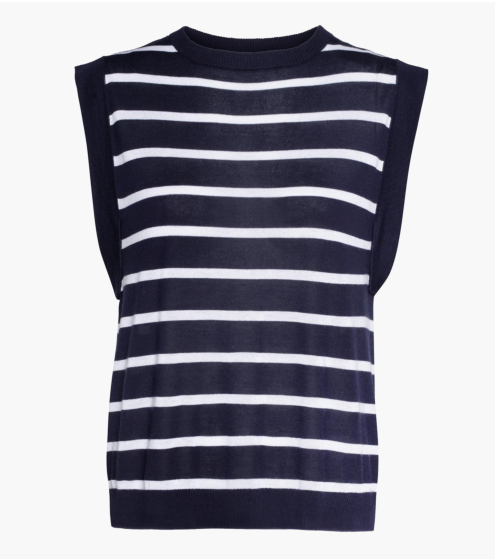 Μπλούζα Ριγέ Silk Blend