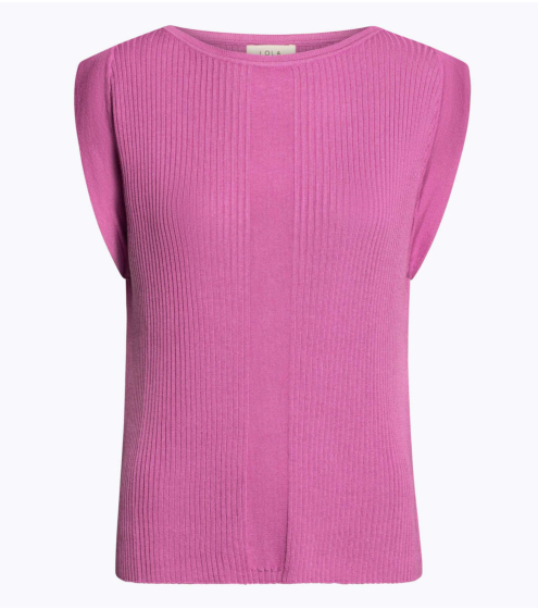 Μπλούζα Ribbed Boatneck σε Silk Blend