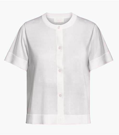 Ζακέτα Cropped σε Silk Blend