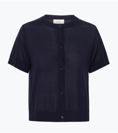 Ζακέτα Cropped σε Silk Blend