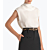 Shawl Collar Κρεπ Top