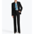 Blazer Tailored σε Σατέν Γκαμπαρντίνα