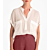 Πουκάμισο Collarless σε Crinkle Voile