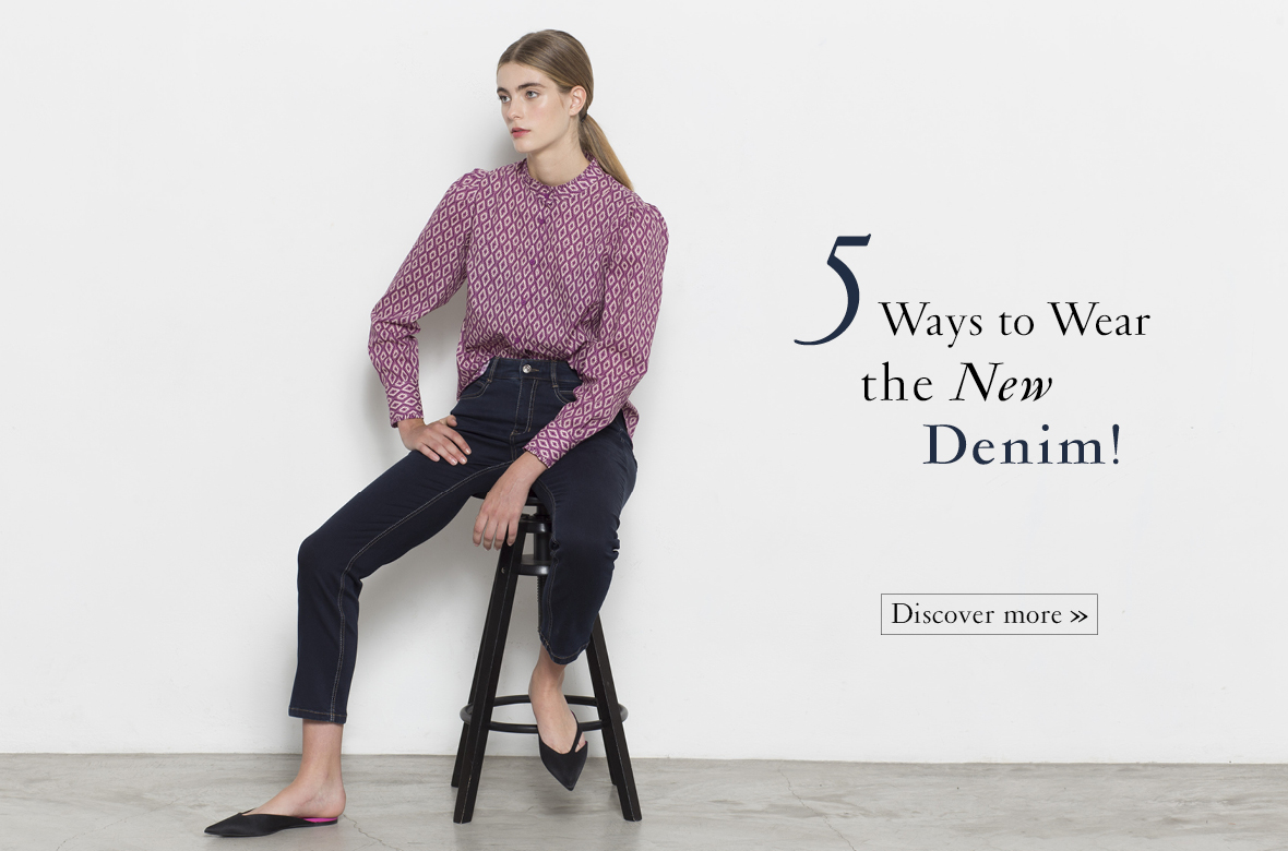 5 Ways to Wear the New Denim! Image